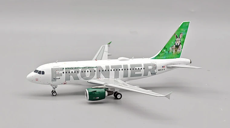 InFlight200 Frontier Airlines Airbus A318-111 N803FR IF318F91025 Scale 1:200