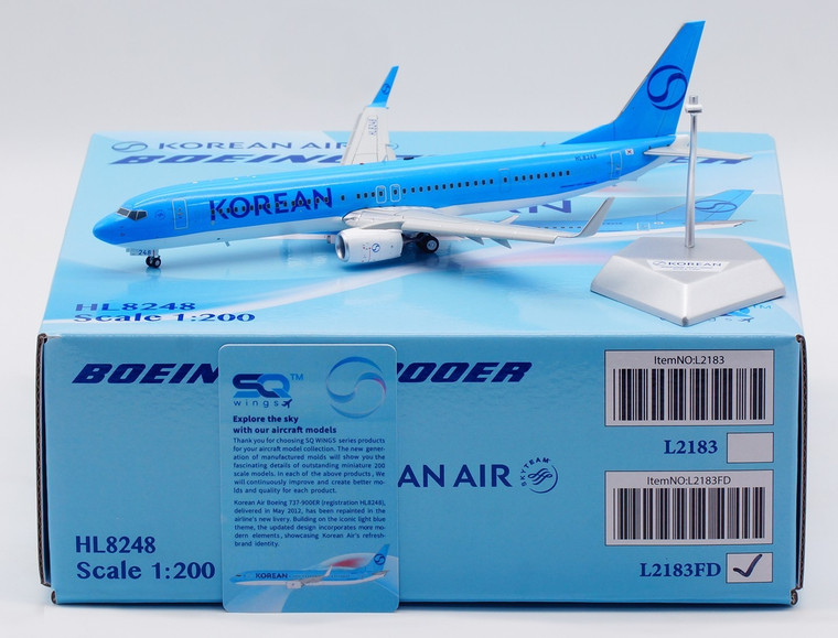 レア‼️Aviation200 大韓航空 737-900 HL7717 1/200 レア