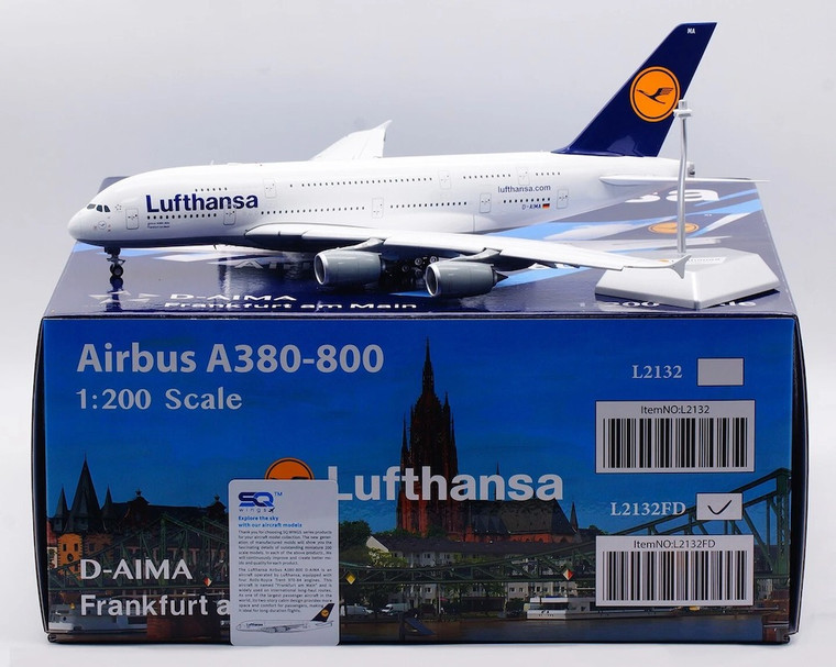 SQ Wings Lufthansa A380 Reg: D-AIMA 