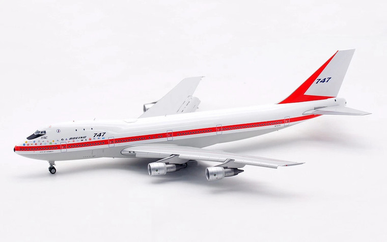 SQ Wings Boeing Company B747-100 Reg: N7470 "Museum Livery"/"Flaps Down" L2064FD Scale 1:200