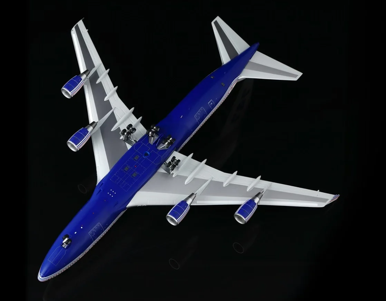 SQ Wings Boeing Company B747-400 Reg: N747ER L2101 Scale 1:200