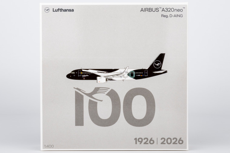 NG Model Lufthansa Airbus A320neo Reg: D-AING 100 Years