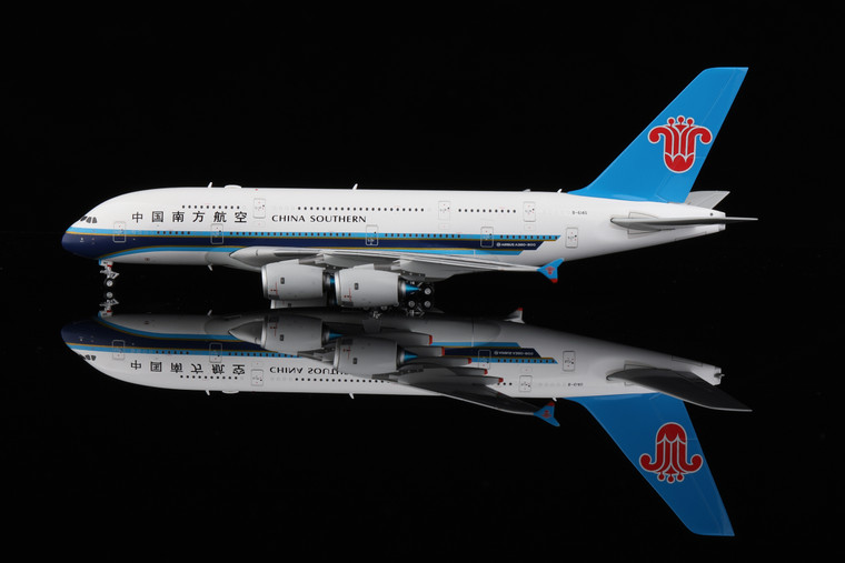HX Models China Southern Airlines A380 With SkyTeam Logo B-6140 A581505 Scale 1:400