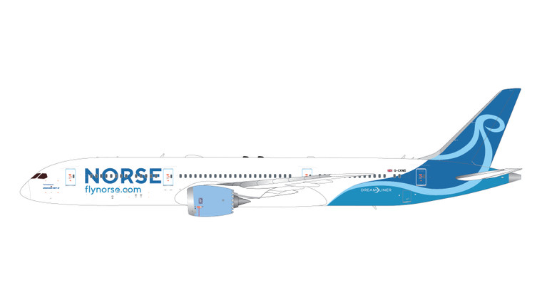 Gemini200 Norse Atlantic Airways UK B787-9 Reg: G-CKWS G2UBT1435 Scale 1:200
