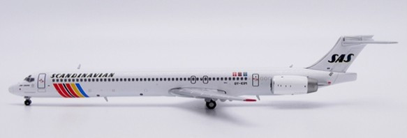 JC Wings SAS Scandinavian Airlines McDonnell Douglas MD-90 "OC" Reg: OY-KIM LH4395 Scale 1:400