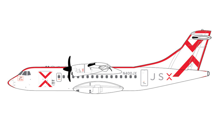 GeminiJets JSX ATR 42-600 N400JX GJJSX2404 1:400