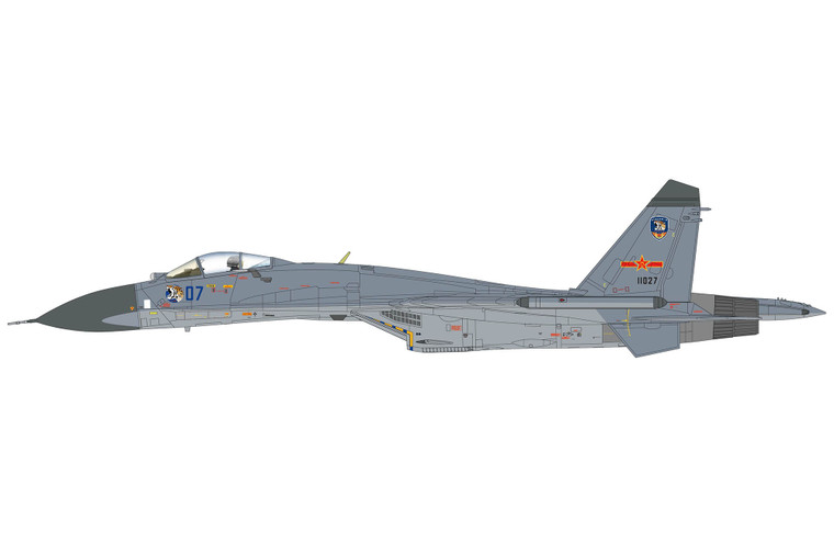 Hobby Master Su-27K "Siberian Tiger" 11027, The First Div. of PLAAF, 2001 HA6026 Scale 1:72