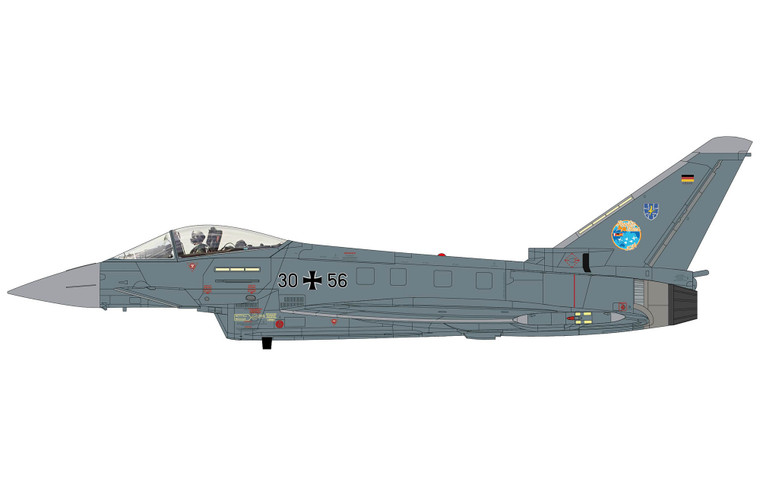 Hobby Master Eurofighter EF2000 "Pacific Skies" 30+56, TaktLwG 73, 2024 HA6635 Scale 1:72