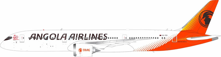 InFlight200 TAAG Angola Airlines Boeing 787-9 Dreamliner D2-TER IF789DT0326 Scale 1:200