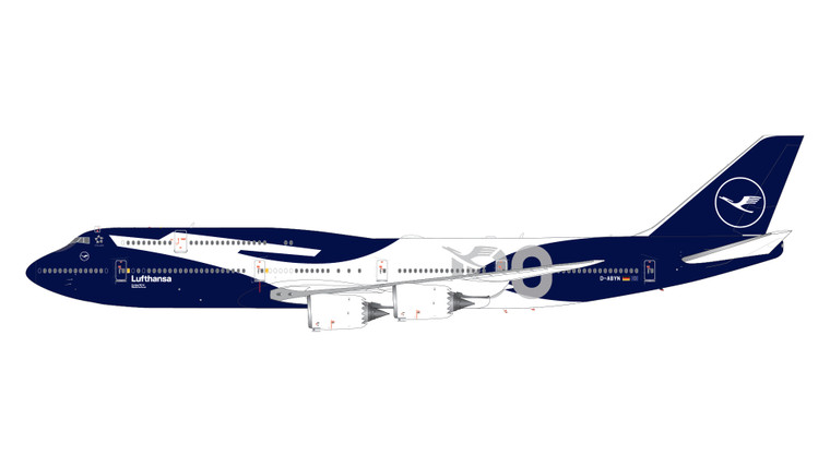 Gemini200 Lufthansa Boeing 747-8 D-ABYN “100” livery G2DLH1513 1:200