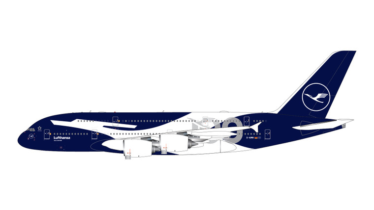 Gemini200 Lufthansa Airbus A380 D-AIMH “100” years livery G2DLH1512 1:200