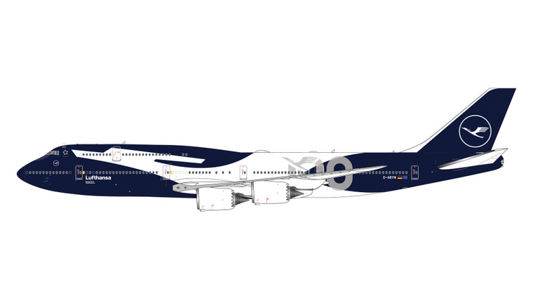 GeminiJets Lufthansa Boeing 747-8 D-ABYN "100" years livery GJDLH2411 1:400