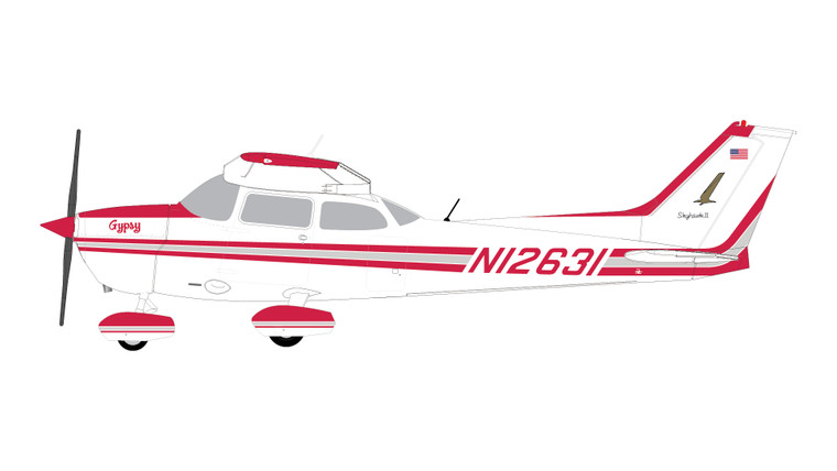 GeminiGA Cessna 172S N12631 "Gypsy" (Sporty’s edition) GGCES021 1:72
