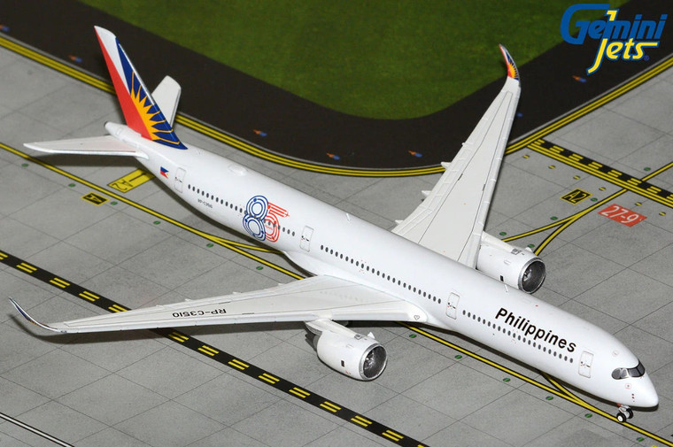 GeminiJets Philippine Airlines Airbus A350-1000 RP-C3510 “85 Years” GJPAL2397 1:400