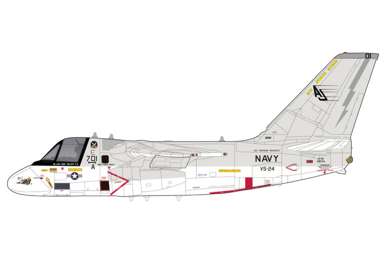 Hobby Master S-3B "Eyes of the Storm" 159743, VS-24, 1991 HA4914 Scale 1:72