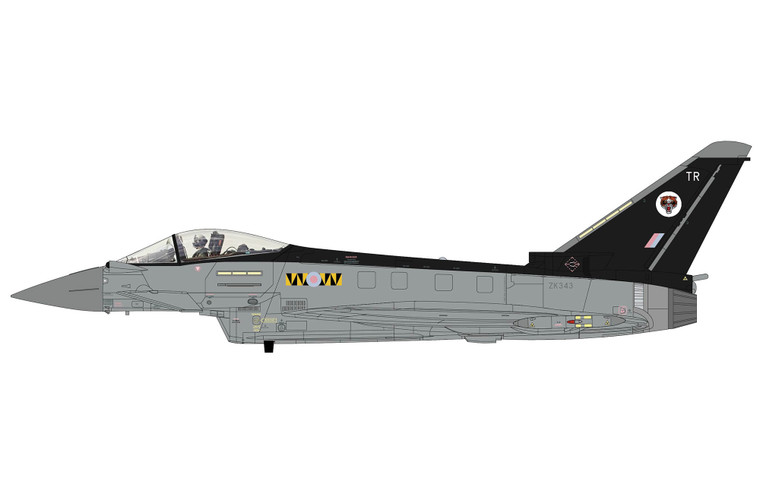 Hobby Master Eurofighter Typhoon ZK343, No. 74 Sqn. "Tigers", RAF (what if scheme) HA6632 Scale 1:72