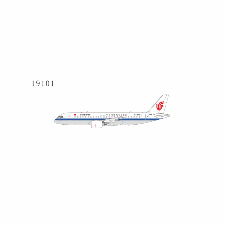 NG Model Air China COMAC C919 Reg: B-919X the first C919 for CA with stand 19101 1:400