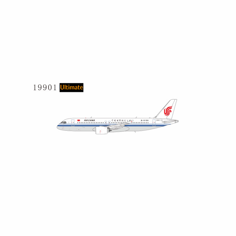 NG Model Ultimate Air China COMAC C919 Reg: B-919X the first C919 for CA; with luxurious package with stand 19901 1:400