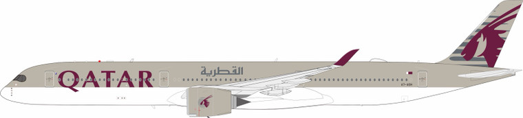 InFlight200 Qatar Airbus A350-1000 Reg: A7-AOH IF350XQR0526 1:200 with stand