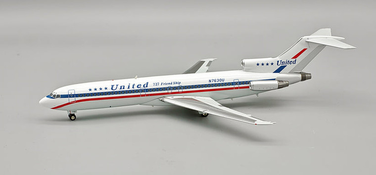 InFlight200 United Airlines Boeing 727-200 Reg: N7630U IF722UA0426 1:200 with stand