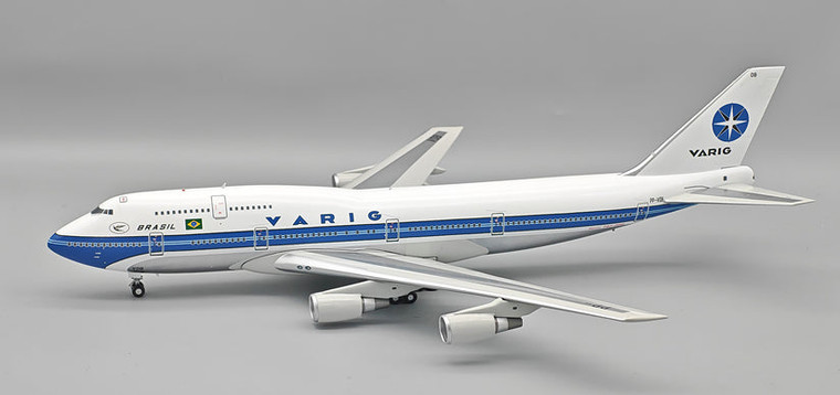 InFlight200 Varig Boeing 747-341 PP-VOB magnetic gear IF743RG0426P 1:200 with stand
