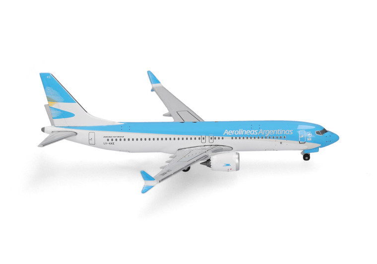 Herpa Aerolíneas Argentinas Boeing 737 MAX 8 Reg: LV-KKE HE539081 Scale 1:500