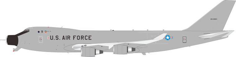InFlight200 U.S. Air Force Boeing YAL-1A Reg: (747-4G4F) 00-0001 IFAL1USAF001 1:200 with stand