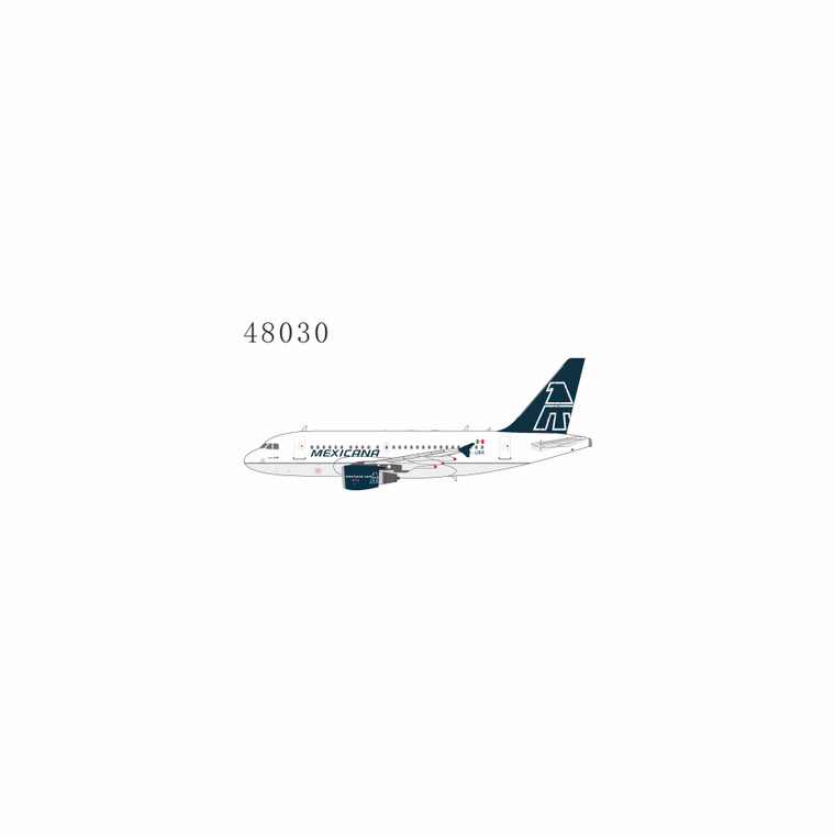 NG Model Mexicana Airbus A318-100 Reg: XA-UBR old colors 48030 1:400