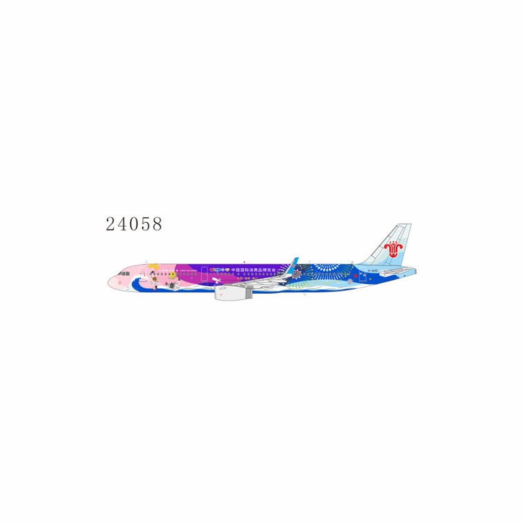 NG Model China Southern Airlines Airbus A320-200 Reg: B-1625 China International Consumer Products Expo 24058 1:400