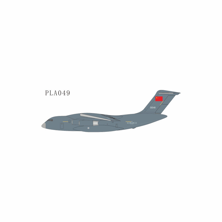 NG Model Lite PLA Air Force Xian Y-20A Reg: 20240 with plastic stand PLA049 1:400