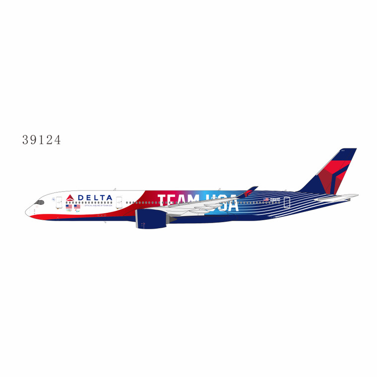 NG Model Delta Air Lines Airbus A350-900 Reg: N531DN TEAM USA #3 39124 1:400