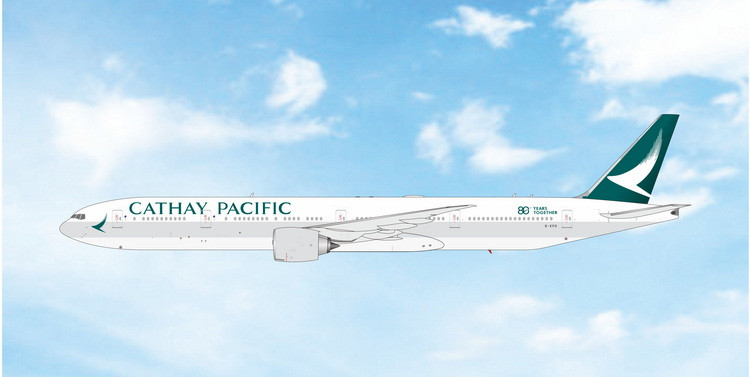 Phoenix Model Cathay Pacific Boeing 777-300ER Reg: B-KPO 04704 1