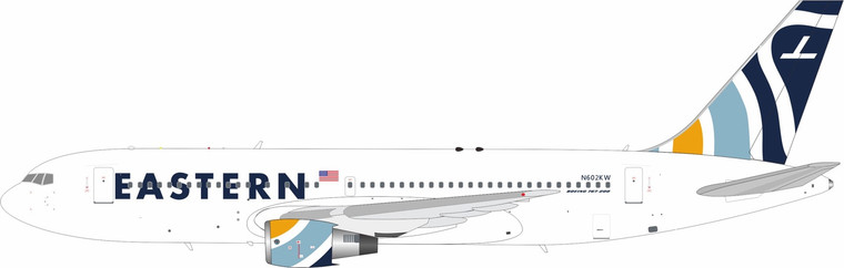 B-Models Eastern Airlines Boeing 767-200ER Reg: N602KW 762-602 1:200 with stand (Limited 83 Models)