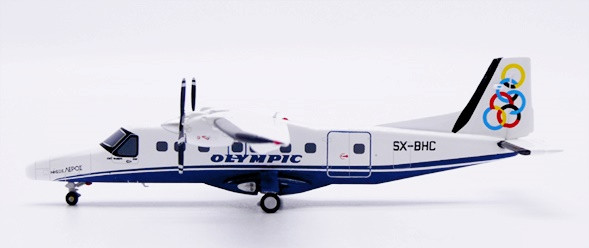 JC Wings Olympic Aviation Dornier Do-228-200 Reg: SX-BHC LH2517 1:200 With Stand