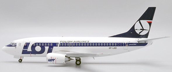 JC Wings LOT Polish Airlines Boeing 737-500 Reg: SP-LKD XX20238 1:200 With Stand