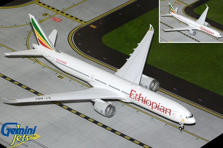 Gemini200 Ethiopian Airlines Boeing 777-9 ET-BBX G2ETH1324 1:200