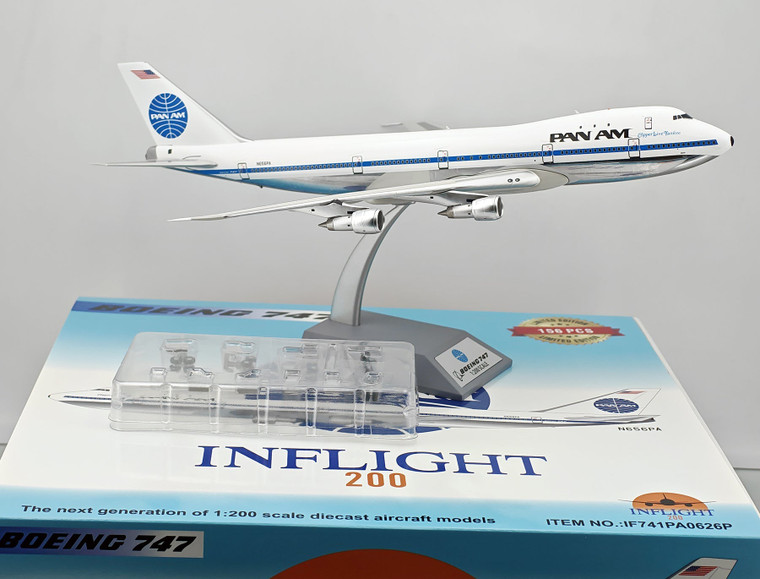 InFlight200 Pan Am Boeing 747-100 Reg: N656PA IF741PA0626P 1:200