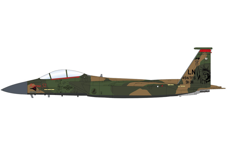 Hobby Master F-15E "40 Years Eldorado Canyon" 91-311, 494 TFS, USAF 2026 HA4582 Scale 1:72