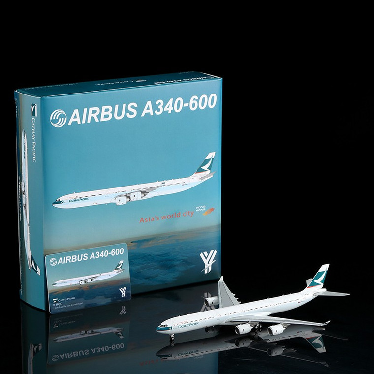 Cathay Pacific Airways A340-600 B-HQC YY34605 Scale 1:400
