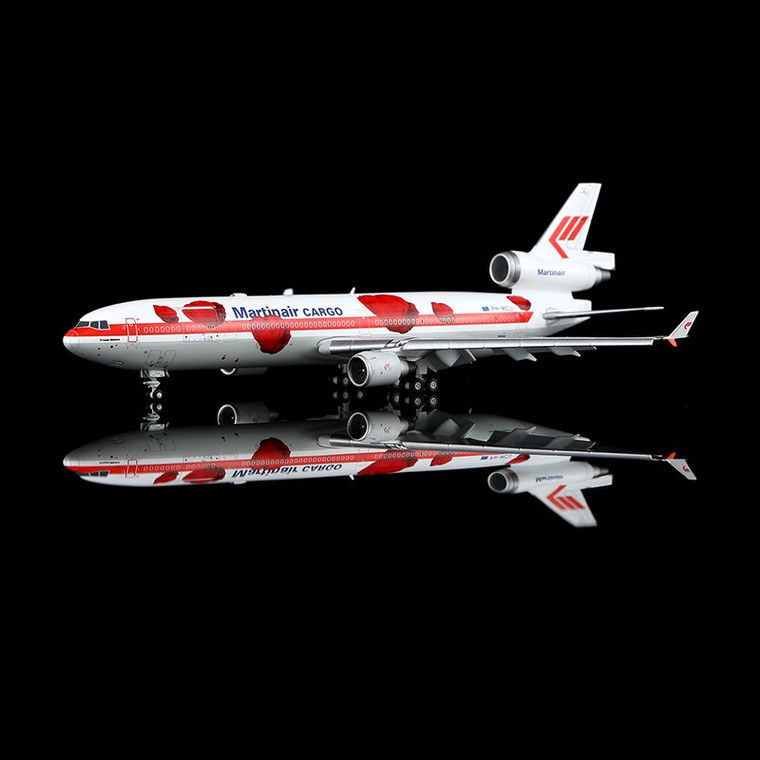 YY Wings Martinair MD-11F PH-MCU "Flaps Down" YY1113F Scale 1:400