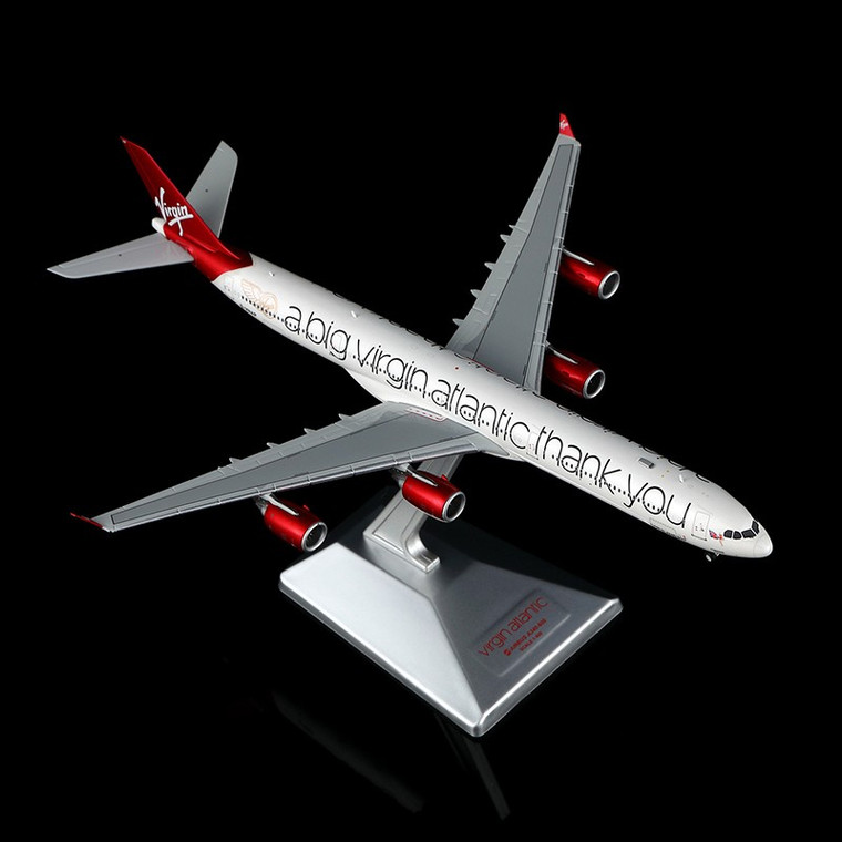 Virgin Atlantic A340-600 Reg: G-VNAP YY34622 Scale 1:400
