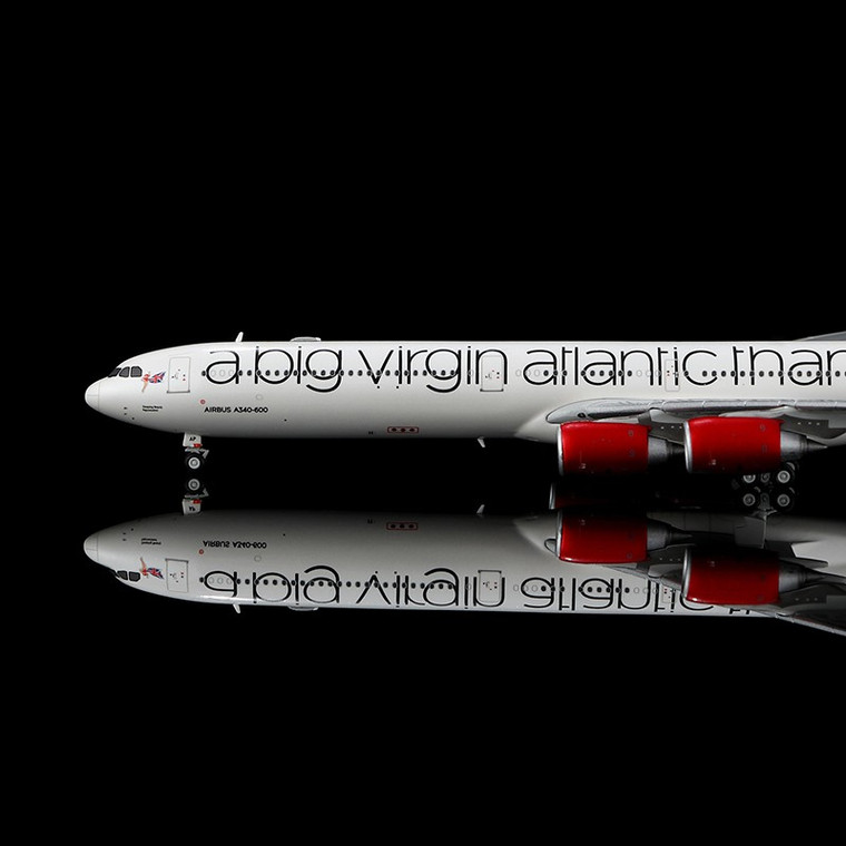 Virgin Atlantic A340-600 Reg: G-VNAP YY34622 Scale 1:400
