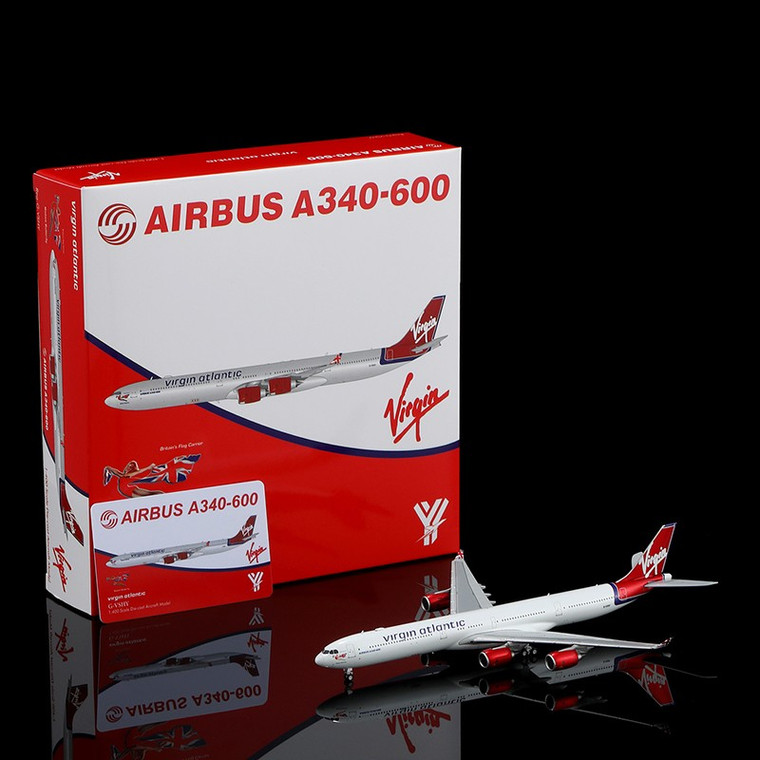 Virgin Atlantic A340-600 Reg: G-VSHY YY34623 Scale 1:400