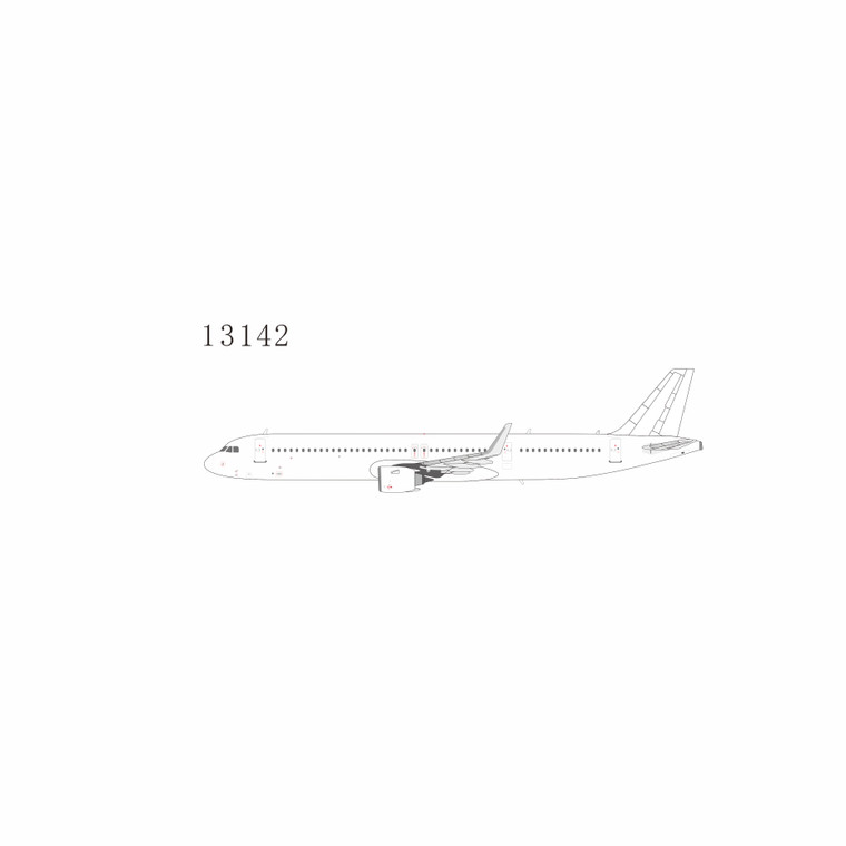 Blank Model Airbus A321neo 13142 1:400