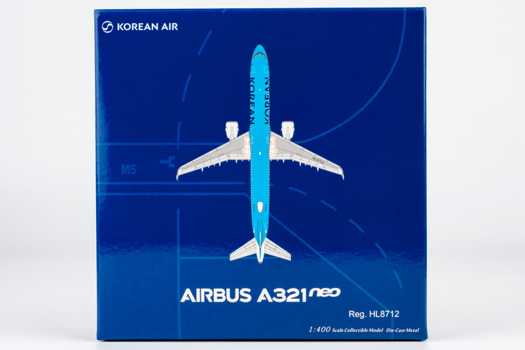 NG Model Korean Air Airbus A321neo Reg: HL8712 13151 1:400
