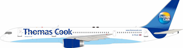 InFlight200 Thomas Cook Airlines Boeing 757-28A Reg: G-FCLE IF752MT0426 1:200 with stand