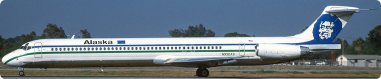 Alaska MD-83 Polished Reg: N930AS JX024-2-006 Scale 1:200