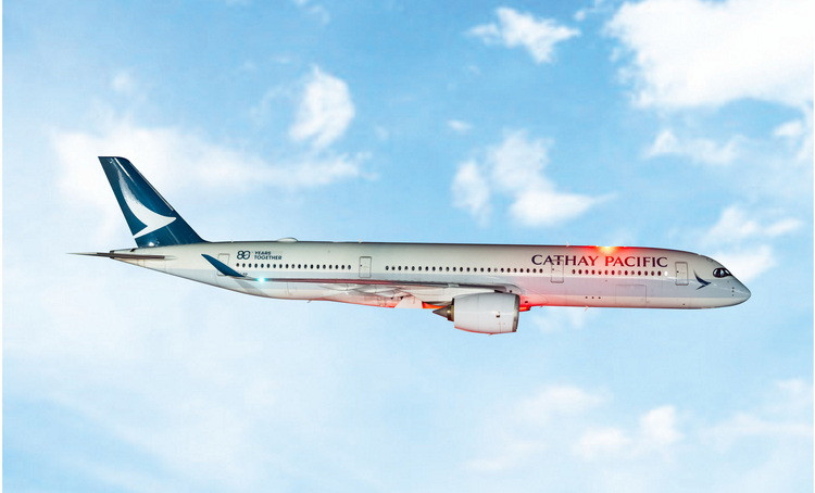 Phoenix Model Cathay Pacific Airbus A350-900 Reg: B-LRP 04709