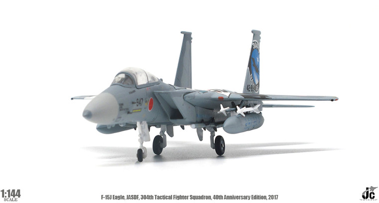 F-15J Eagle JASDF, 304th Tactical Fighter Squadron, 40th Anniversary, 2017 JCW-144-F15-002 Scale 1:144