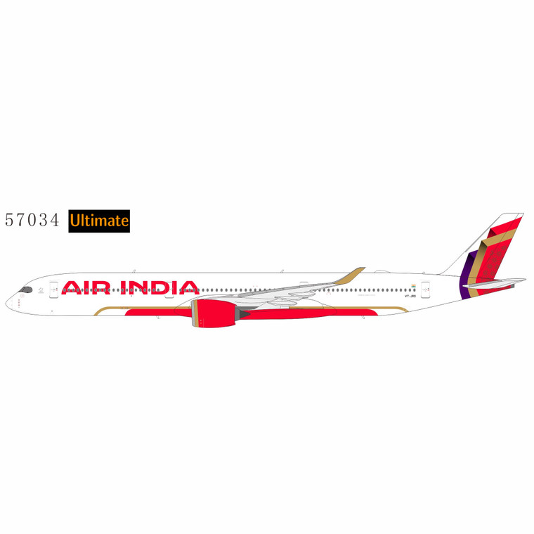 Air India Airbus A350-1000 Reg: VT-JRO 57034 1:400